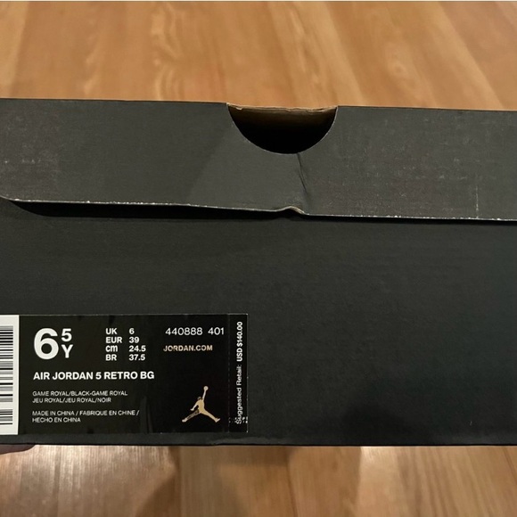 Air Jordan 5 Retro "Blue Suede" DS - Picture 4 of 4